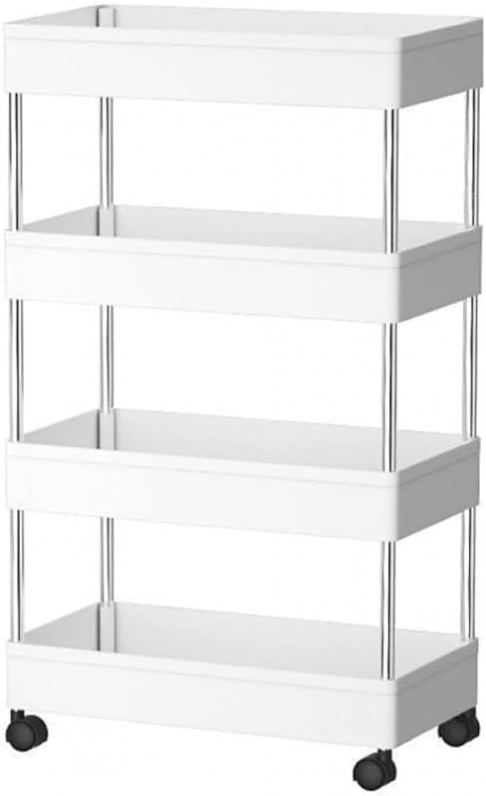 Amazon.co.jp: Zxyler キッチンワゴン｜スリム隙間収納 20cm